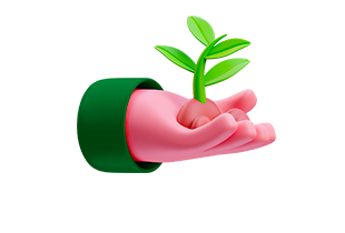 Plante en croissance